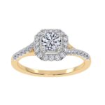 10K 0.50CT Lab Grown Promise Ring