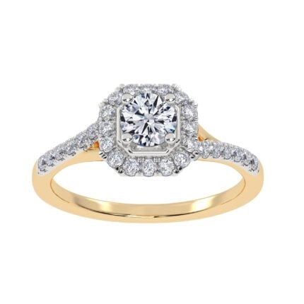 10K 0.50CT Lab Grown Promise Ring
