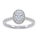 10K 0.51CT Lab Grown Promise Ring