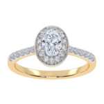 10K 0.51CT Lab Grown Promise Ring