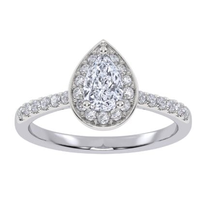 10K 0.51CT  Lab Grown Promise Ring
