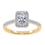 10K 0.51CT Lab Grown Promise Ring - Image 2
