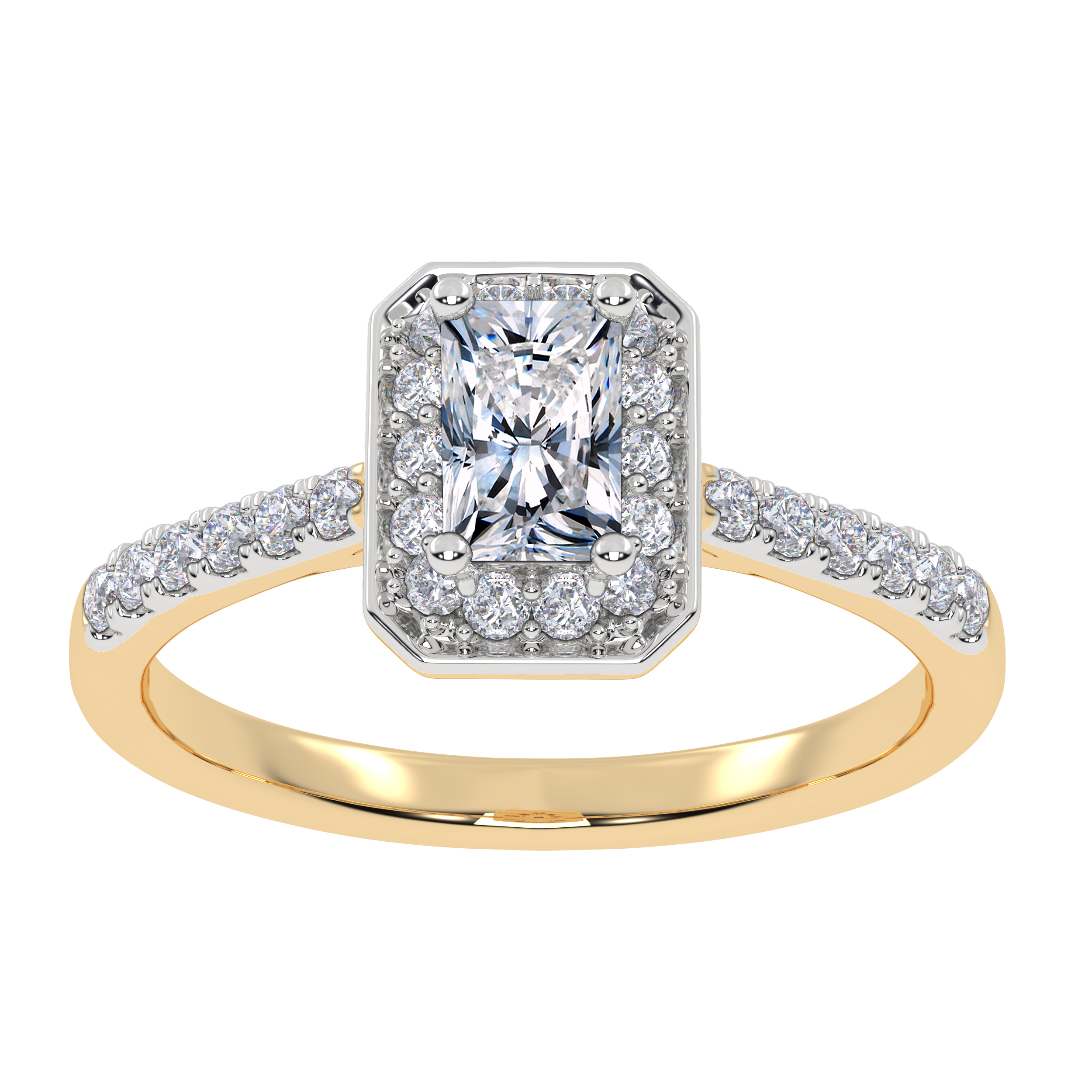 10K 0.51CT Lab Grown Promise Ring - Image 1