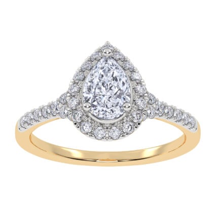 10K 0.50CT Lab Grown Promise Ring