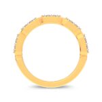 14K Yellow Gold 0.25CT Certified Lab Grown Fancy Band - Image 3