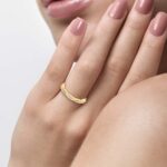 14K Yellow Gold 0.25CT Certified Lab Grown Fancy Band - Image 4