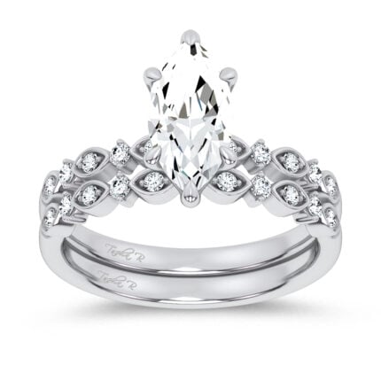 14K 1.50CT DIAMOND BRIDAL SET