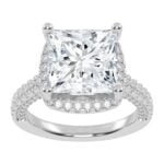 10K 4.76CT  Certified Lab Grown Diamond Engagement Ring