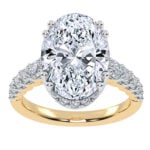 10K 4.75CT Lab Grown Diamond Engagement Ring