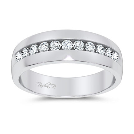 14K 0.48CT DIAMOND MEN'S RING