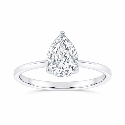 10K 1.00CT  Certified Lab Grown Solitaire Ring