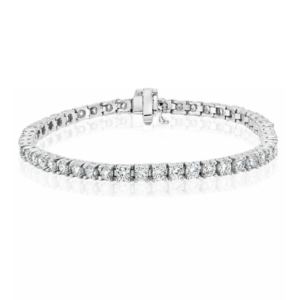 2 CT. T.W. Diamond Tennis Bracelet in 14K White Gold