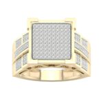 0.50ct Natural Diamond Fashion Ring in 10K Yellow Gold