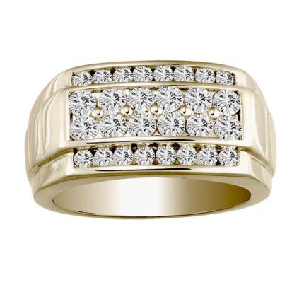 1.50ct SI Natural Diamond Ring in 14K Yellow Gold