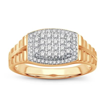 0.50ct Natural Diamond Ring in 14K Yellow Gold