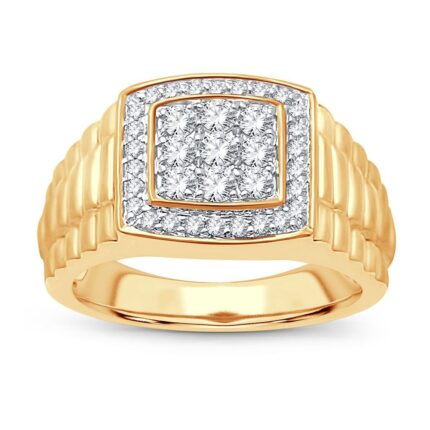 0.75ct Natural Diamond Ring in 14K Yellow Gold