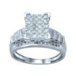 2ct Natural Diamond Fashion Ring in 10K White Gold