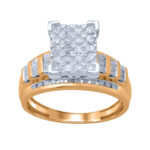 2ct Natural Diamond Fashion Ring in 10K Yellow Gold