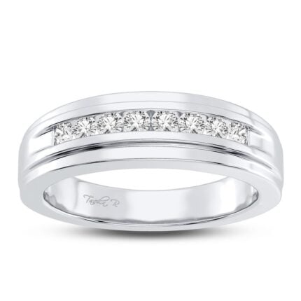 0.34ct Natural Diamond Ring in 14K White Gold