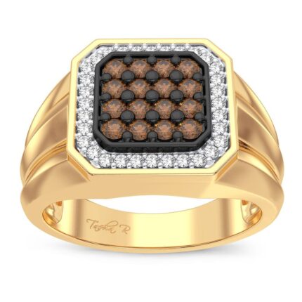 0.50ct Natural Diamond Ring in 10K Yellow Gold
