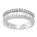 0.50ct Natural Diamond Fashion Ring in 10K White Gold