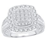 1.50ct Natural Diamond Fashion Ring in 10K White Gold