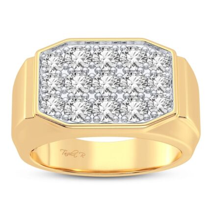 2ct Natural Diamond Ring in 14K Yellow Gold