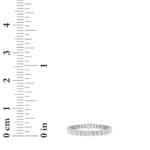 12.5 CT emerald cut lab grown diamond east-west tennis bracelet in 14K white gold